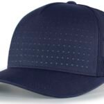 Perforated 5-Panel Trucker Snapback Cap