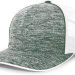 Aggressive Heather Trucker Snapback Cap