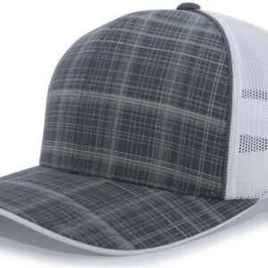 Crosshatch Trucker Snapback Cap