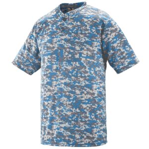 DIGI CAMO WICKING TWO-BUTTON JERSEY