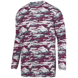 MOD CAMO LONG SLEEVE WICKING TEE
