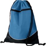 Tri-Color Drawstring Backpack