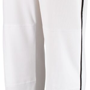 Open Bottom Piped  Baseball Pant