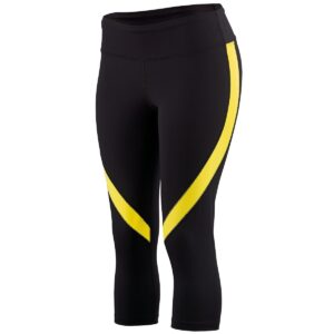 LADIES ACTION COLOR BLOCK CAPRI