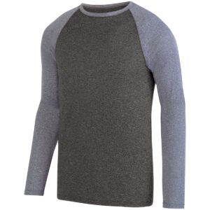 KINERGY TWO COLOR LONG SLEEVE RAGLAN TEE