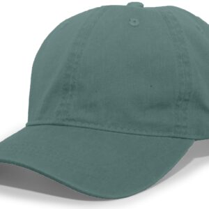 Pigment Dyed Hook-And-Loop Adjustable Cap