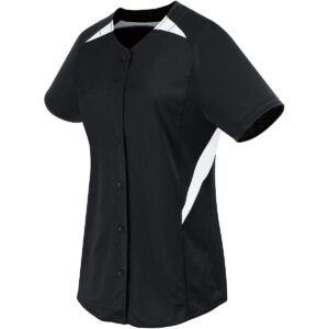 GIRLS GALAXY FULL BUTTON JERSEY