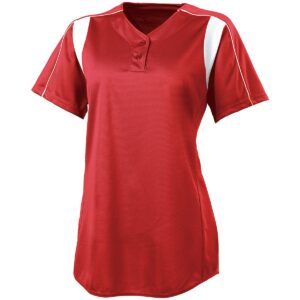 LADIES DOUBLE PLAY SOFTBALL JERSEY