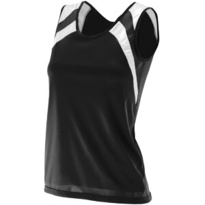 LADIES WICKING TANK WITH SHOULDER INSERT