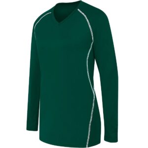 GIRLS LONG SLEEVE SOLID JERSEY