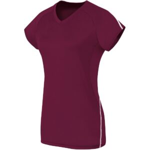 LADIES SHORT SLEEVE SOLID JERSEY