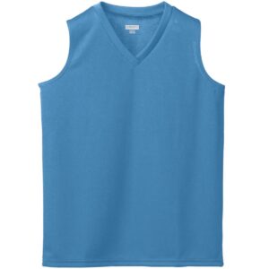 GIRLS WICKING MESH SLEEVELESS JERSEY