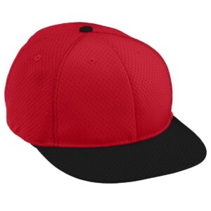 ADULT ATHLETIC MESH FLAT BILL CAP