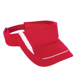 YOUTH ADJUSTABLE WICKING MESH EDGE VISOR