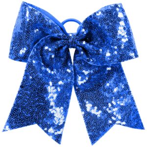 Sequin Cheer Hair Bow