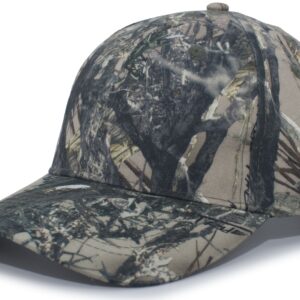 Structured Camo Hook-And-Loop Adjustable Cap