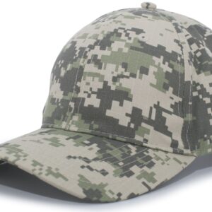 Digital Camo Hook-And-Loop Adjustable Cap