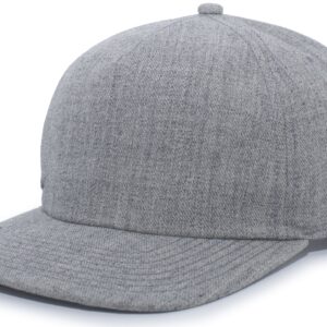 Unstructured Acrylic/Wool Snapback Cap
