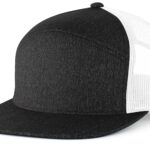 Heather 6-Panel Arch Trucker Snapback Cap