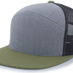 6-Panel Arch Trucker Snapback Cap