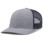 Melange Heather Low-Profile Trucker