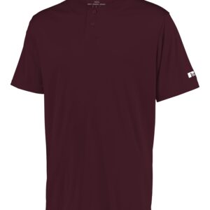 Performance Two-Button Solid Jersey