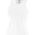 Girls Poly/Spandex Solid Racerback Tank