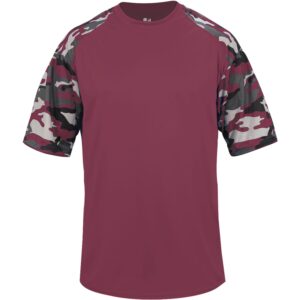 YOUTH CAMO SPORT TEE