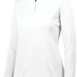 Ladies Attain Wicking 1/4 Zip Pullover