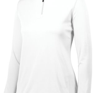 Ladies Attain Wicking 1/4 Zip Pullover