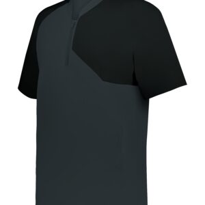 YOUTH FIELD 1/4 ZIP SHORT SLEEVE PULLOVER