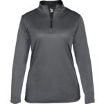 LADIES B-CORE 1/4 ZIP PULLOVER