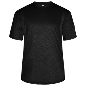 LINE EMBOSSED TEE