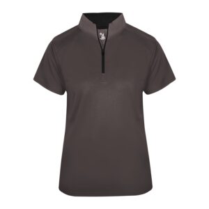 B-CORE S/S LADIES' 1/4 ZIP