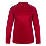 TONAL BLEND LADIES' 1/4 ZIP