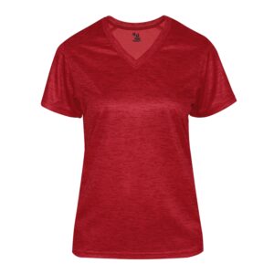 TONAL BLEND LADIES' V-NECK TEE