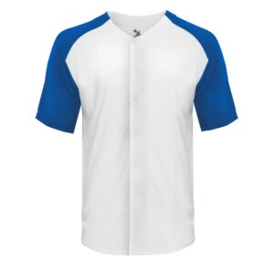 TRI-BLEND FULL BUTTON TEE