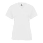 LADIES TRI-BLEND V-NECK TEE