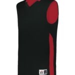 SINGLE-PLY REVERSBILE BASKETBALL JERSEY