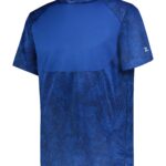 YOUTH STADIUM PRINT SHORT SLEEVE HOODED TEE