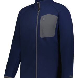 SIDELINE GRID FLEECE FULL ZIP JACKET
